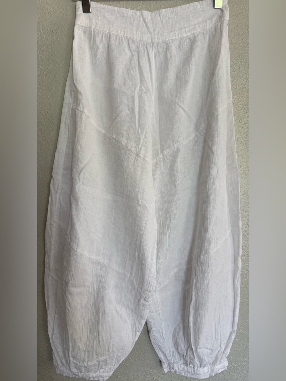 Anthropologie Lilka Organic Cotton Bloomer Pants XS White💖Summer🌺Like New💖